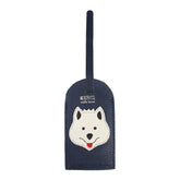 Tag de Mala Little Dog Marinho Liso Pronta Entrega